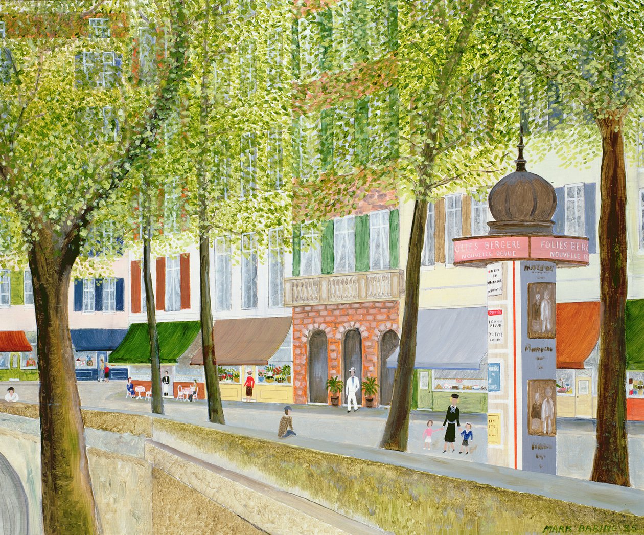 Cena de Paris de Mark Baring