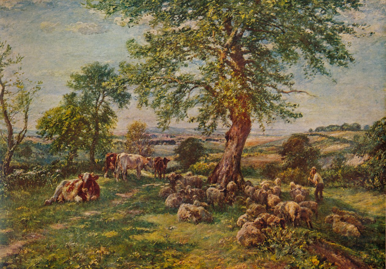 Colina e Dale, c1900 1935 de Mark Fisher