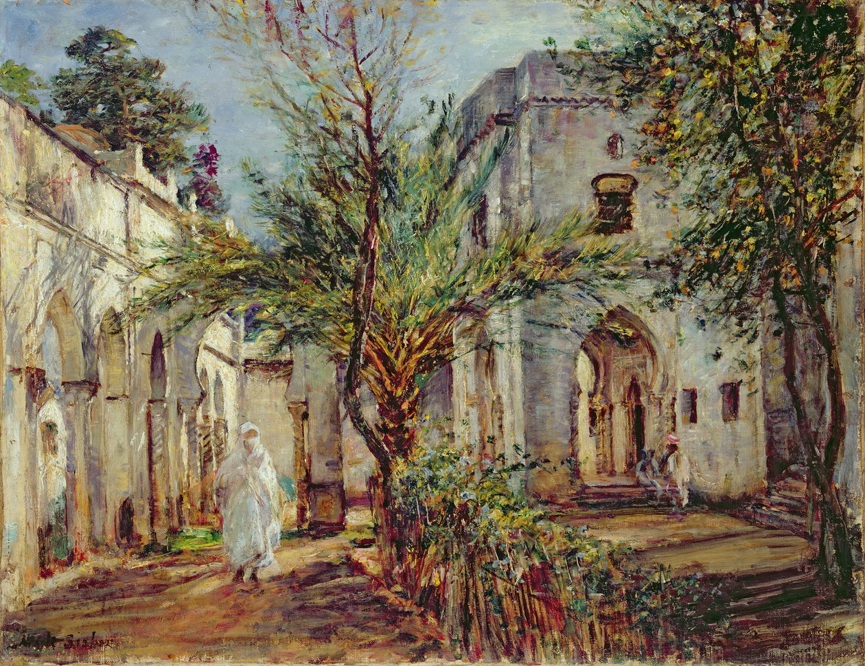 Em Argel (óleo sobre tela) de Mark Fisher
