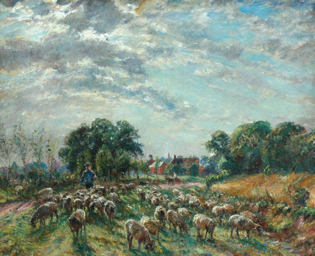 O Caminho para Hatfield Heath, c.1900 de Mark Fisher