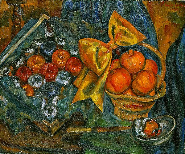Cesta de romãs de Mark Gertler