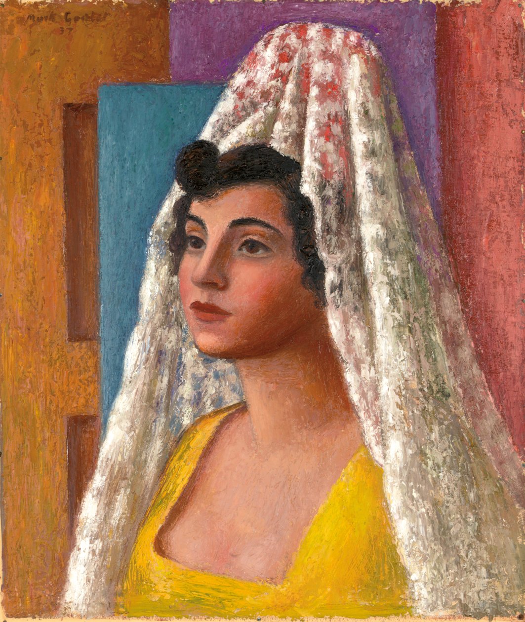 Retrato de Dorothy Morland de Mark Gertler