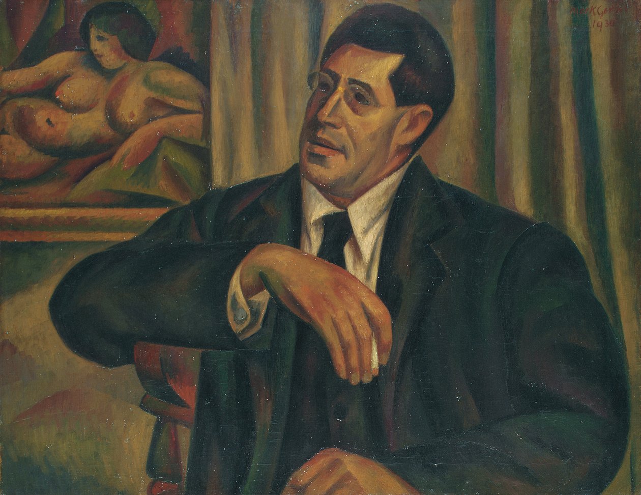 Retrato de Kotelianski de Mark Gertler
