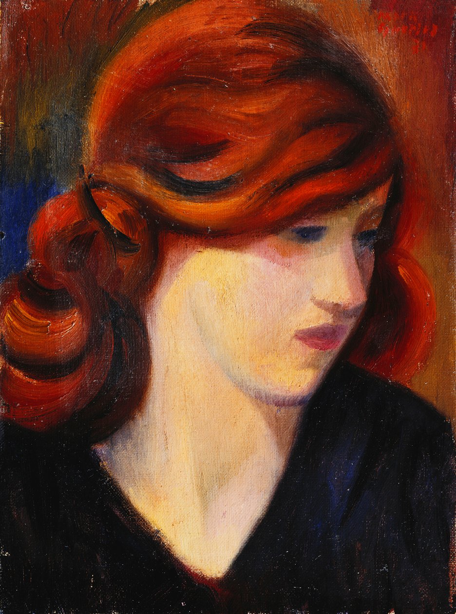 Retrato de uma jovem de Mark Gertler