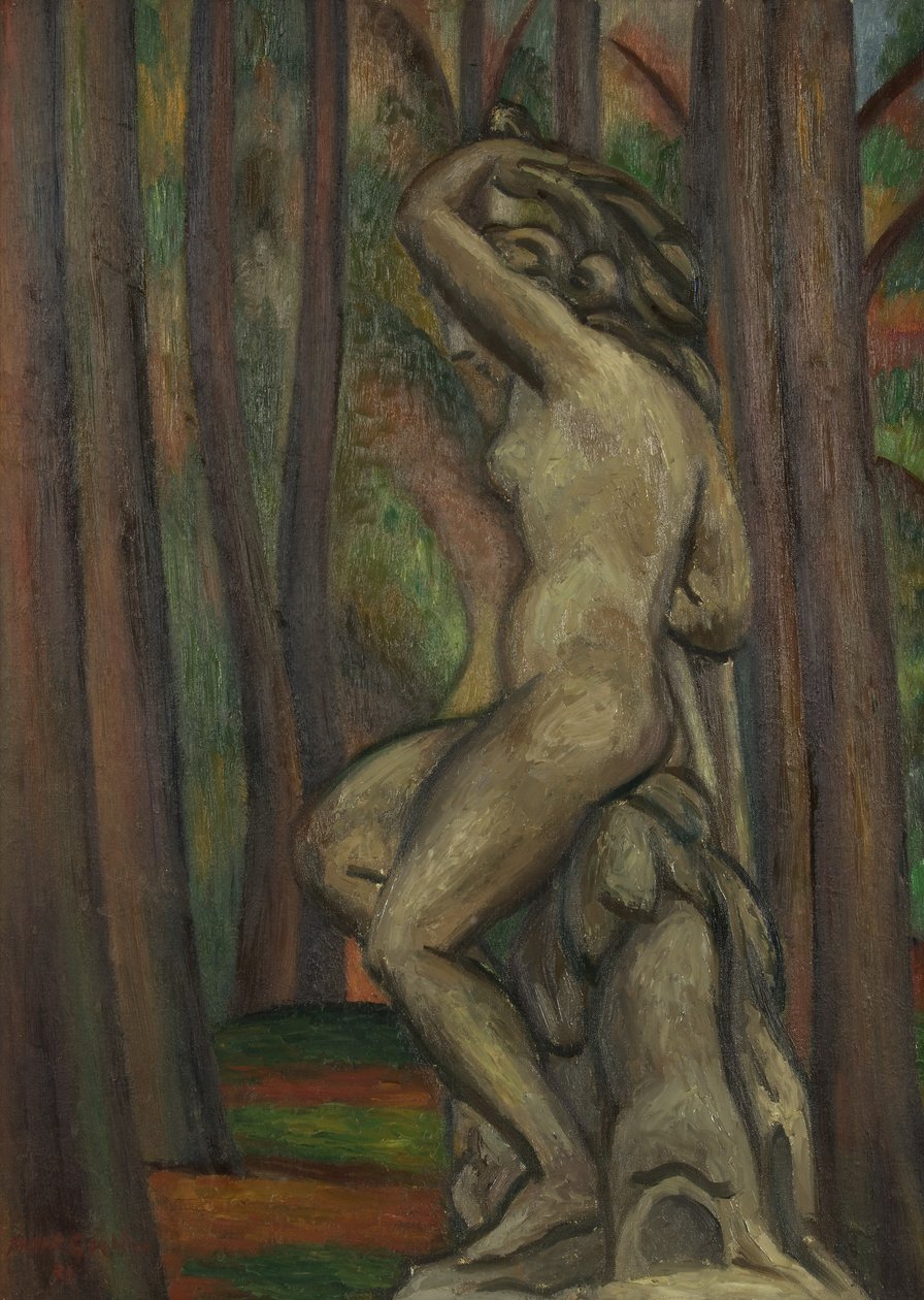 Estátua em um Parque de Mark Gertler