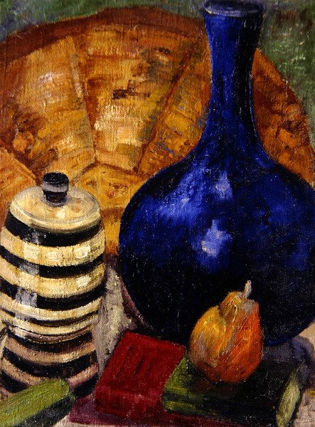 Natureza Morta (óleo sobre tela) de Mark Gertler