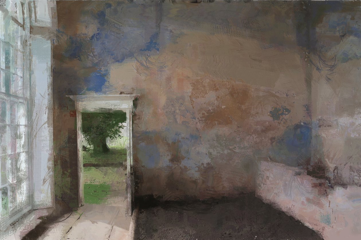 O Laranjal da Abadia de Calke, 2013 (misto) de Mark Gordon