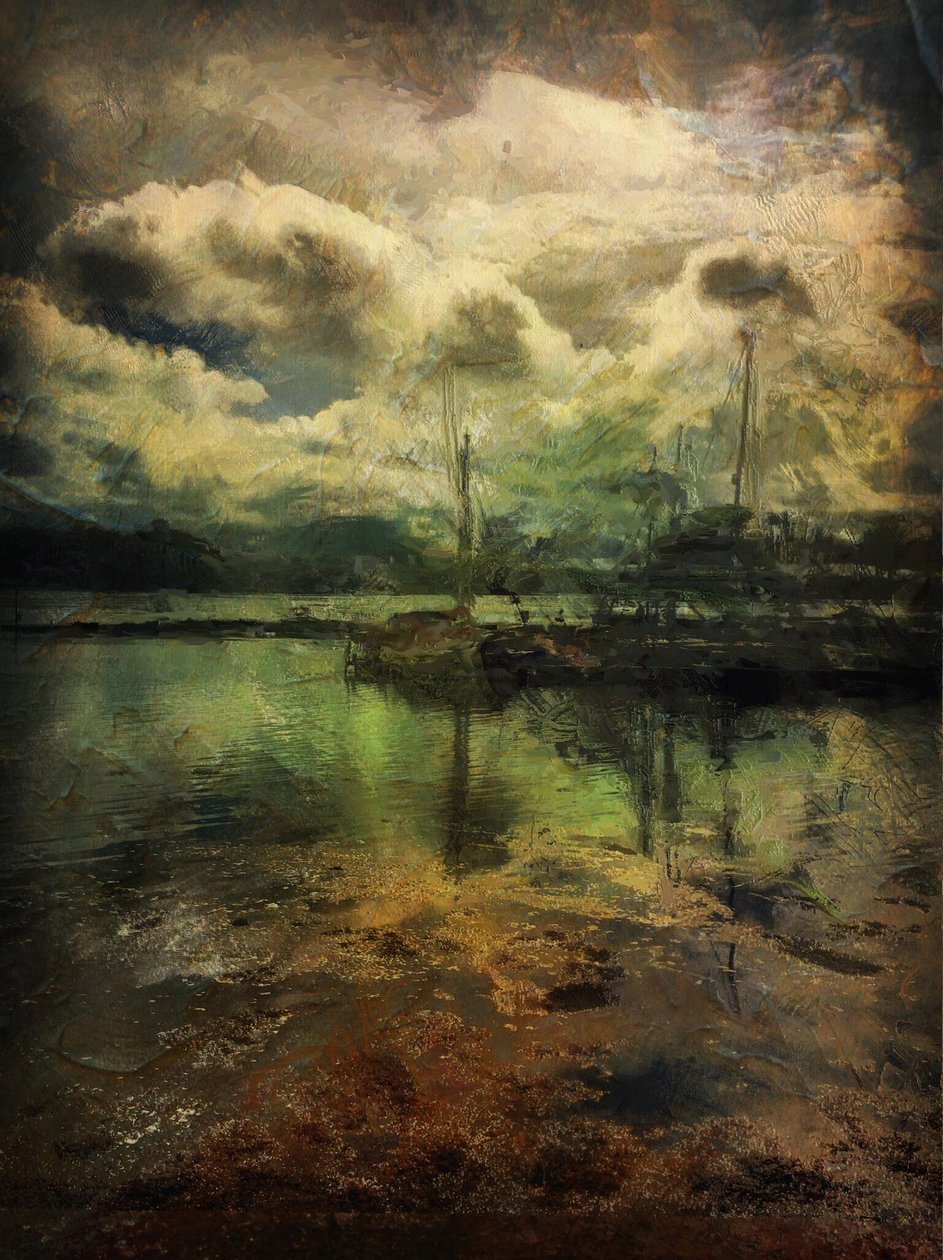 depois de uma tempestade, Portaferry, Irlanda do Norte de Mark Gordon