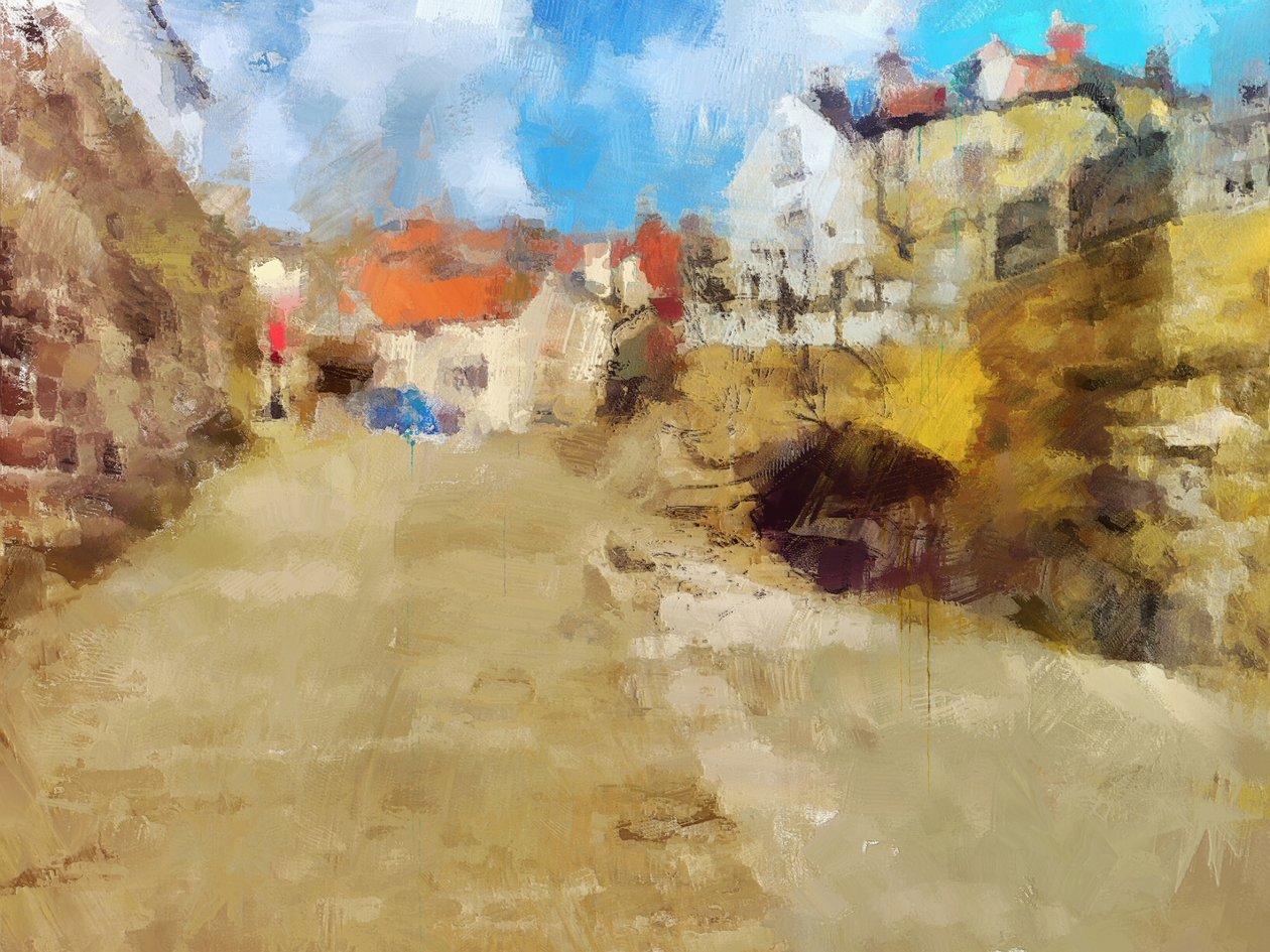 robin hoods bay yorkshire de Mark Gordon