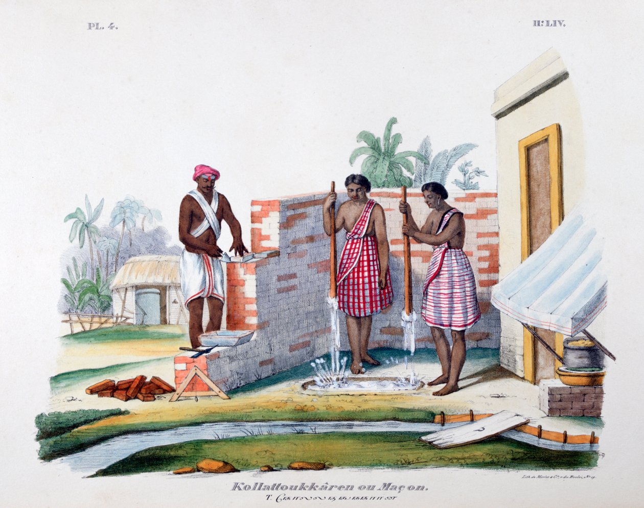 Pedreiro, 1828 de Marlet et Cie