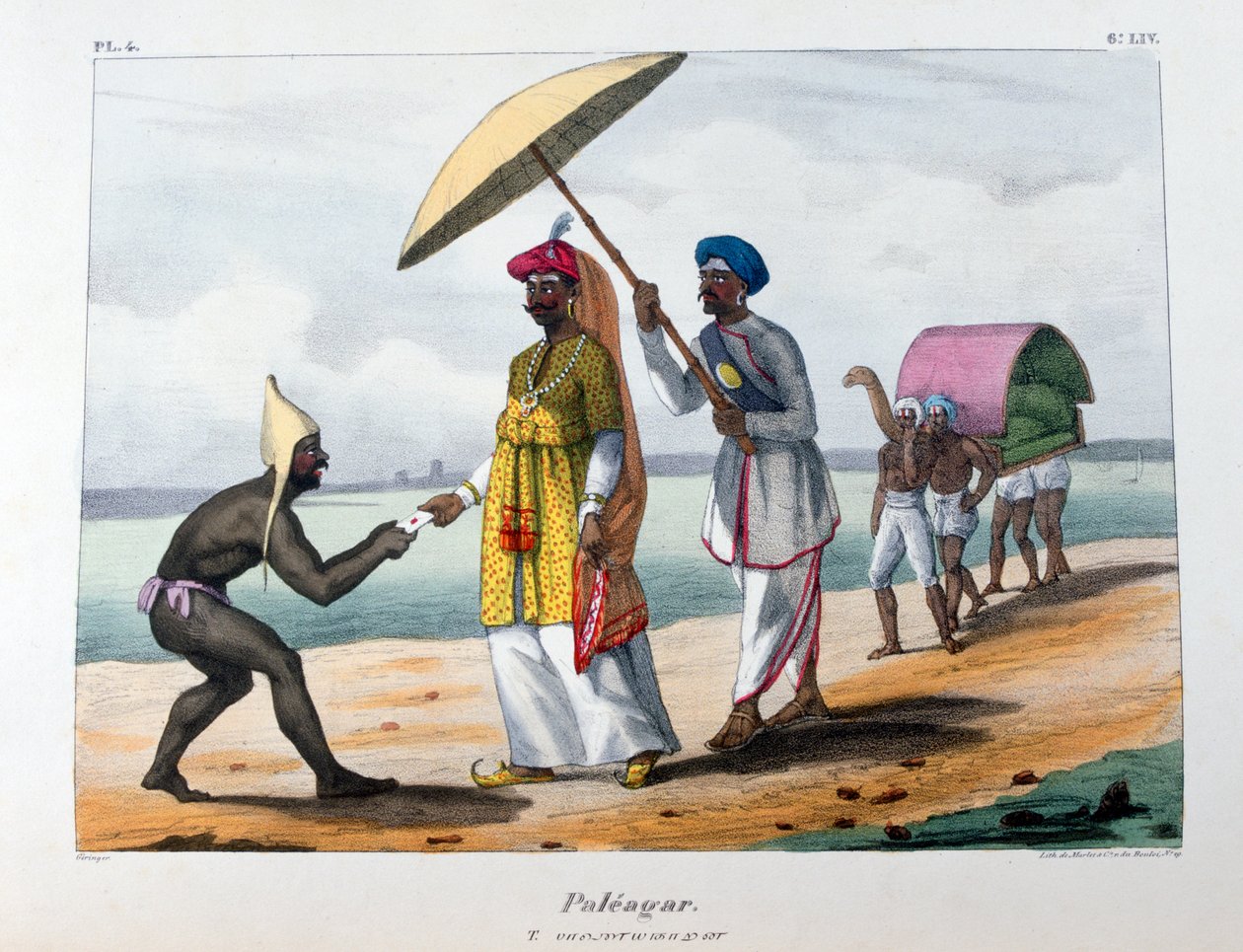 Paleagar, 1828 de Marlet et Cie
