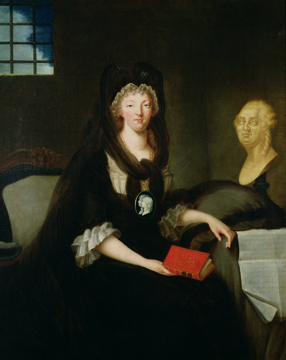 Maria Antonieta (1755-93) na Conciergerie de Marquise de Brehan