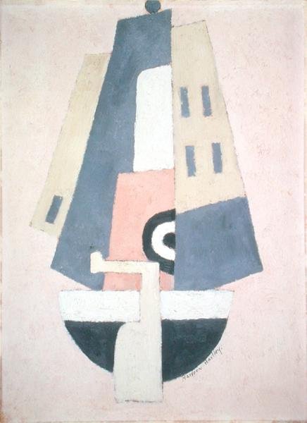 Barco - casco preto e branco (ver 165362) de Marsden Hartley