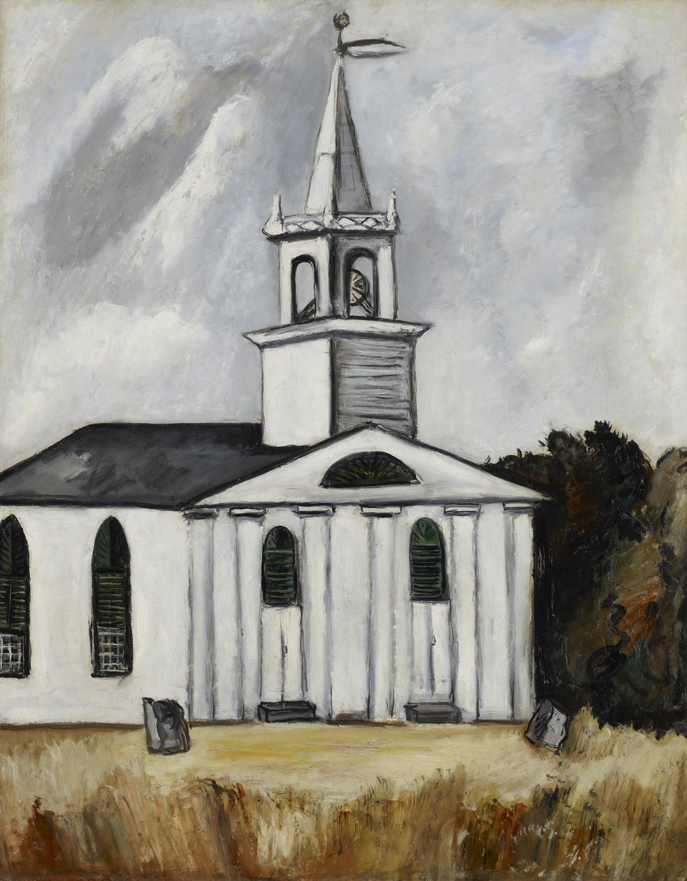 Igreja na maré principal  2 de Marsden Hartley