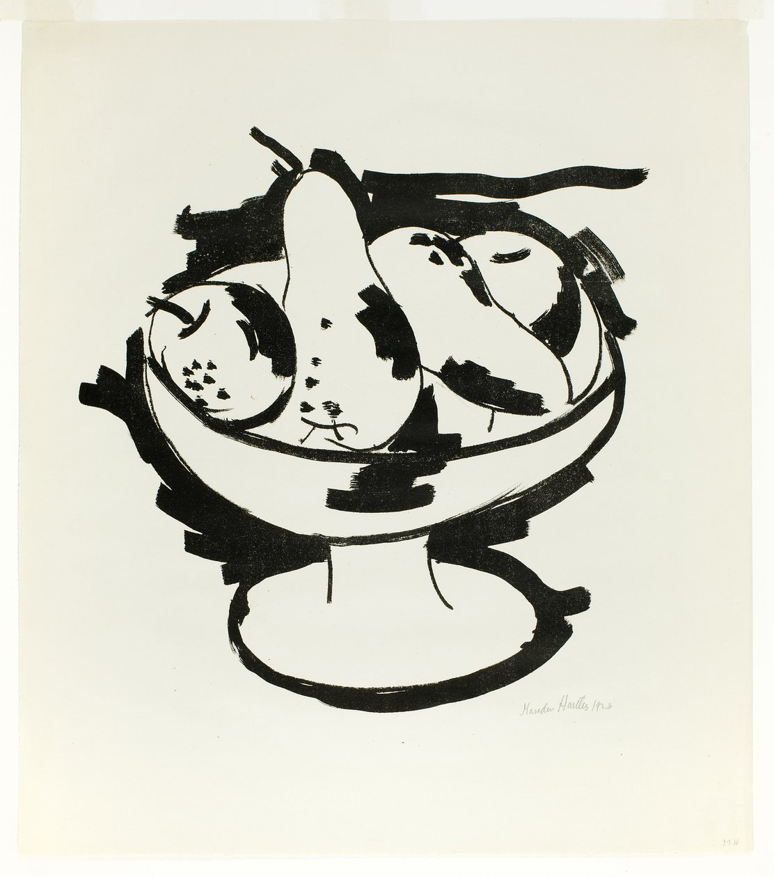 Tigela de Frutas de Marsden Hartley