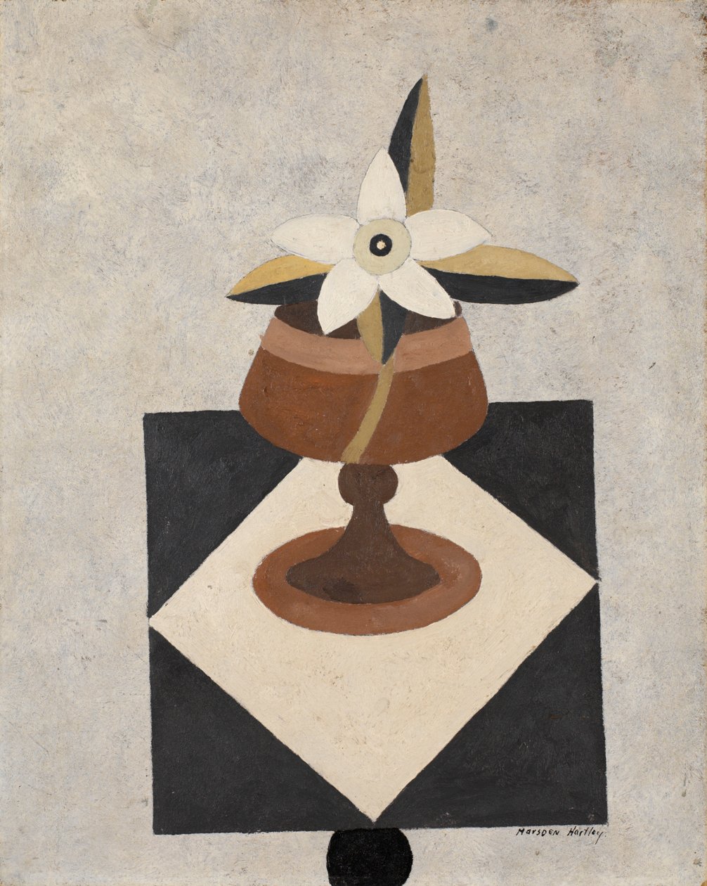 Pedaço de flor de Marsden Hartley