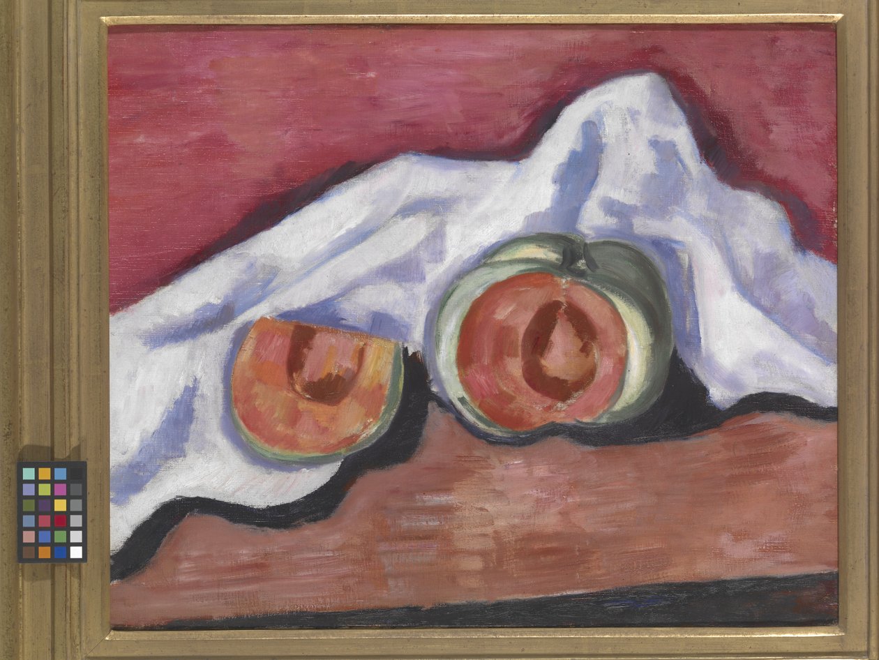 Melões (óleo sobre tela) de Marsden Hartley