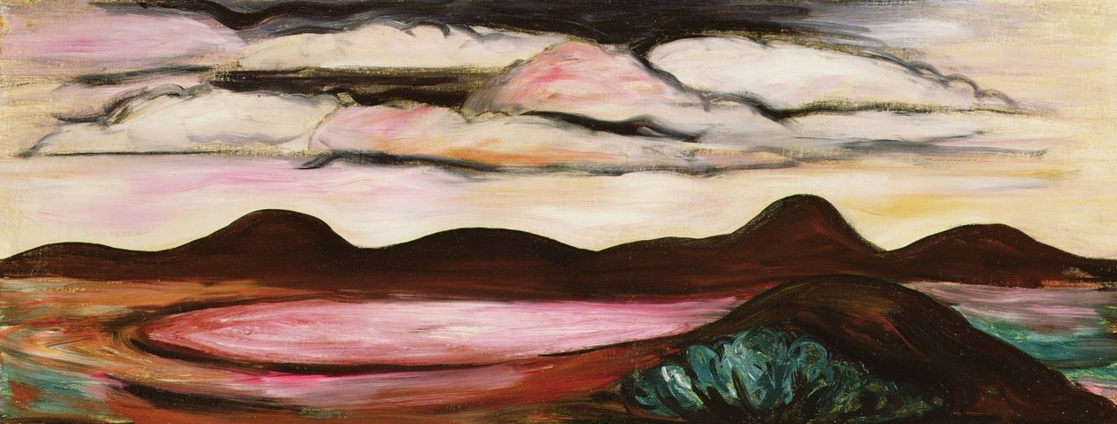 Recoleção do Novo México, 1923 de Marsden Hartley
