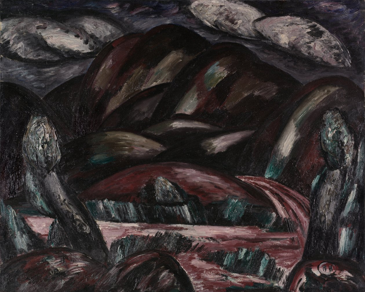 Recordação do Novo México, c.1923 de Marsden Hartley