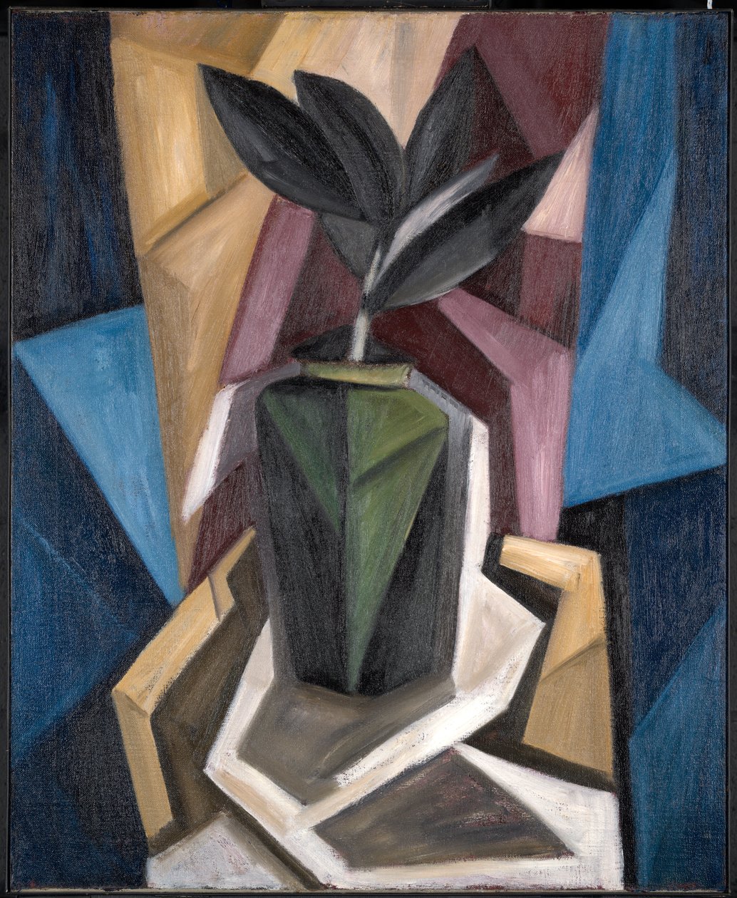 Planta de borracha de Marsden Hartley