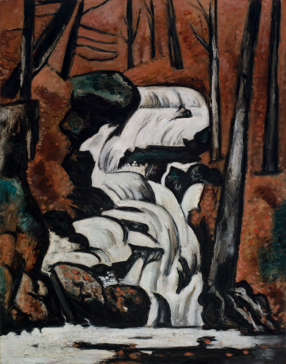 Cheiro das Cataratas do Brook de Marsden Hartley