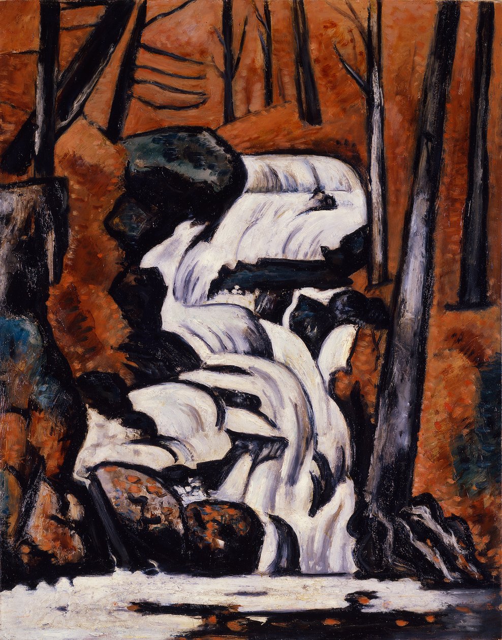 Cascatas de Smelt Brook de Marsden Hartley