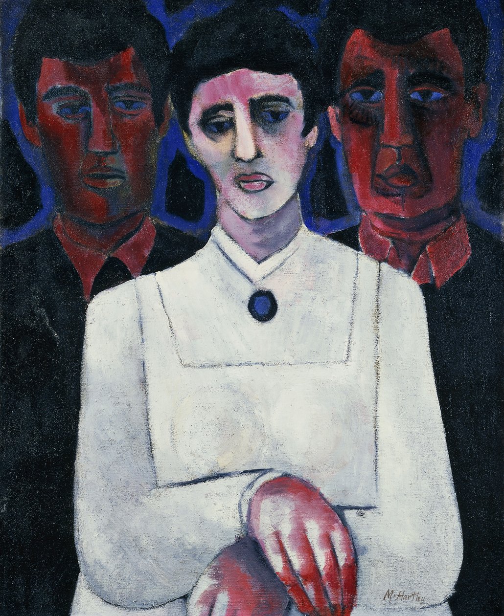 A irmã do pescador de Marsden Hartley