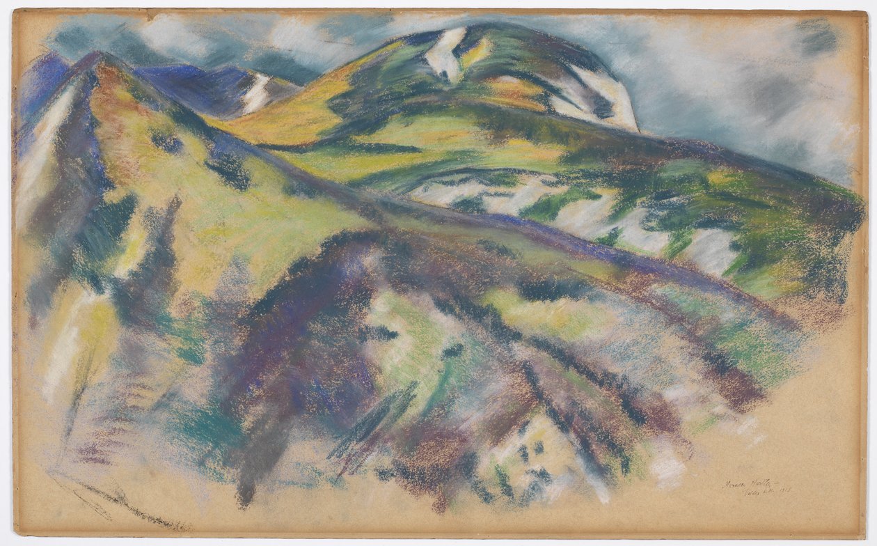 Valdez Hills de Marsden Hartley