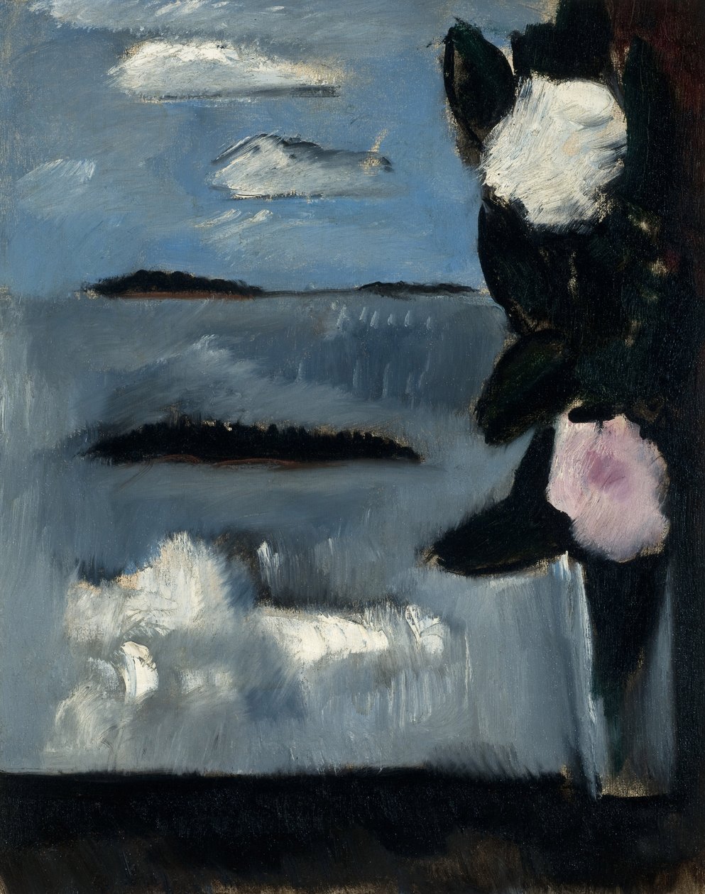 Vento de Inverno, Costa do Maine, 1941 de Marsden Hartley