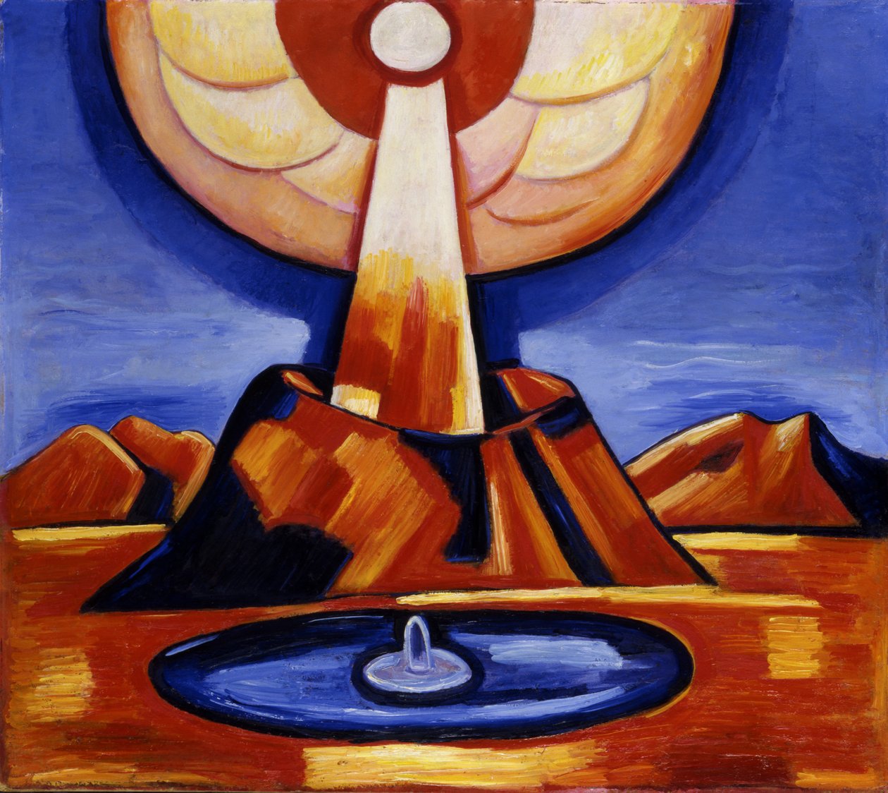 Yliaster Paracelsus, 1932. de Marsden Hartley