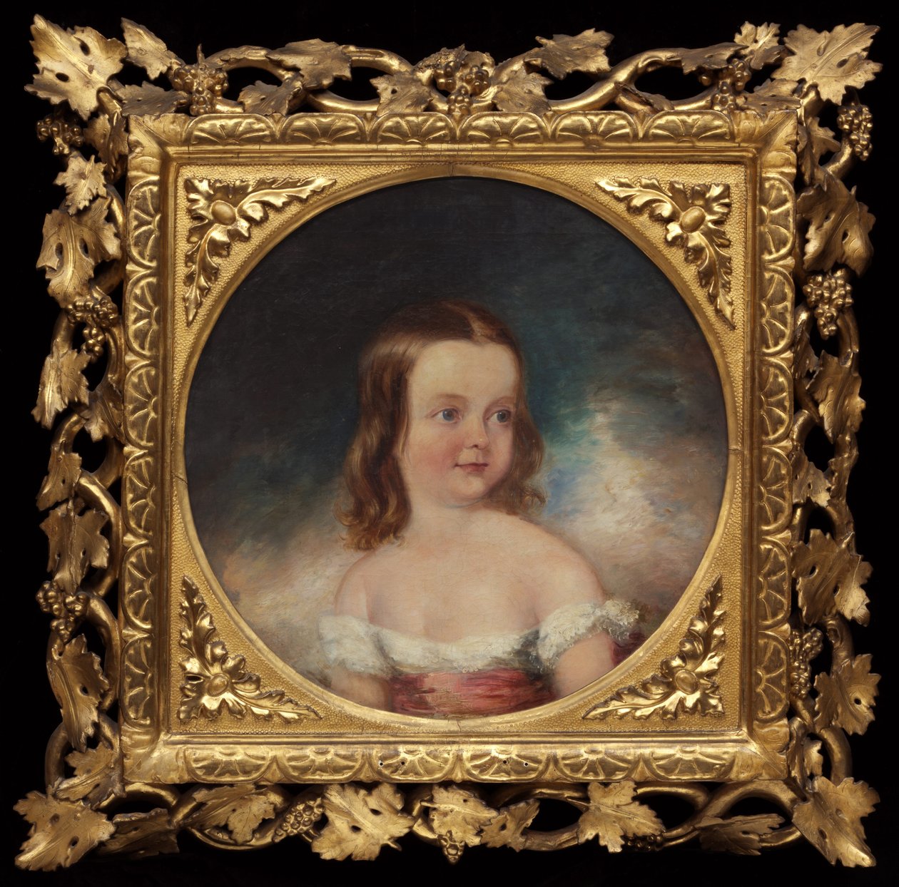 Helen Mary Dickinson (com dois anos de idade) de Marshall Claxton