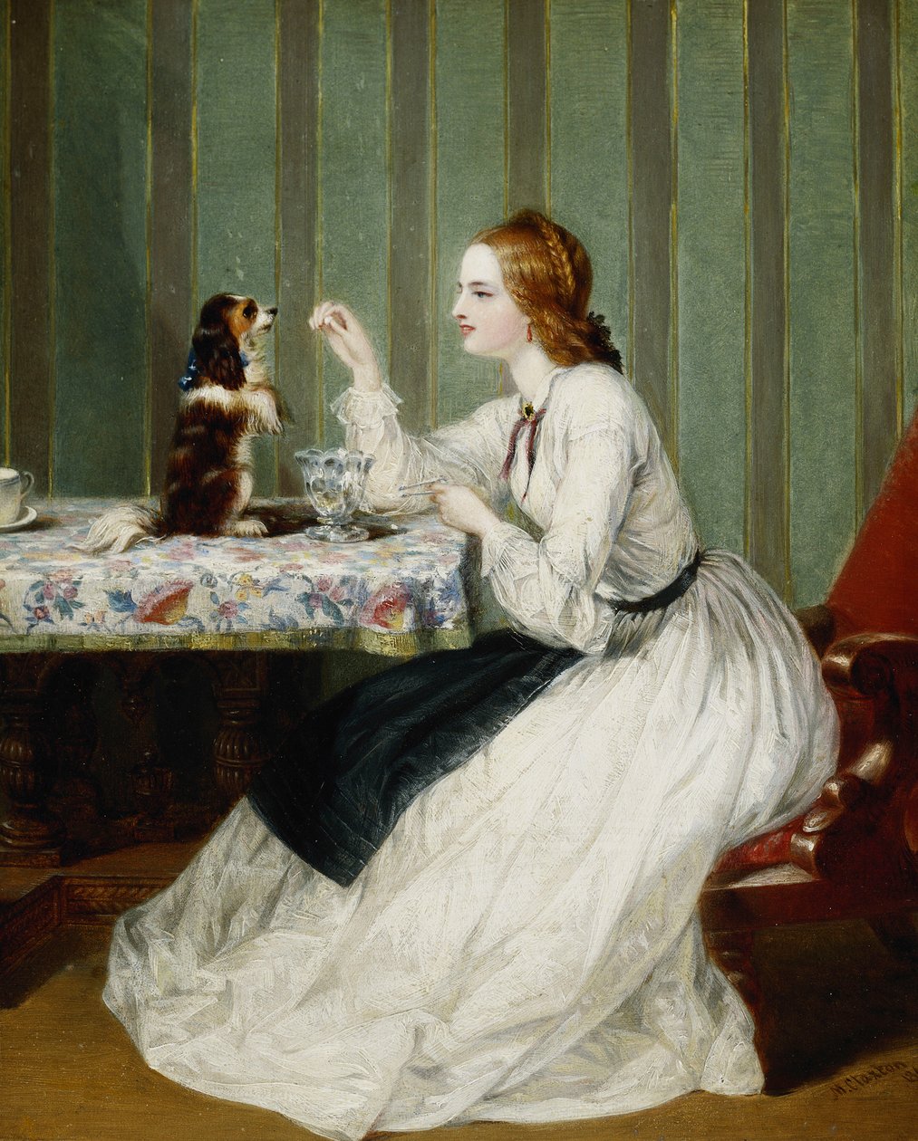 Doações recebidas com gratidão, 1862 de Marshall Claxton