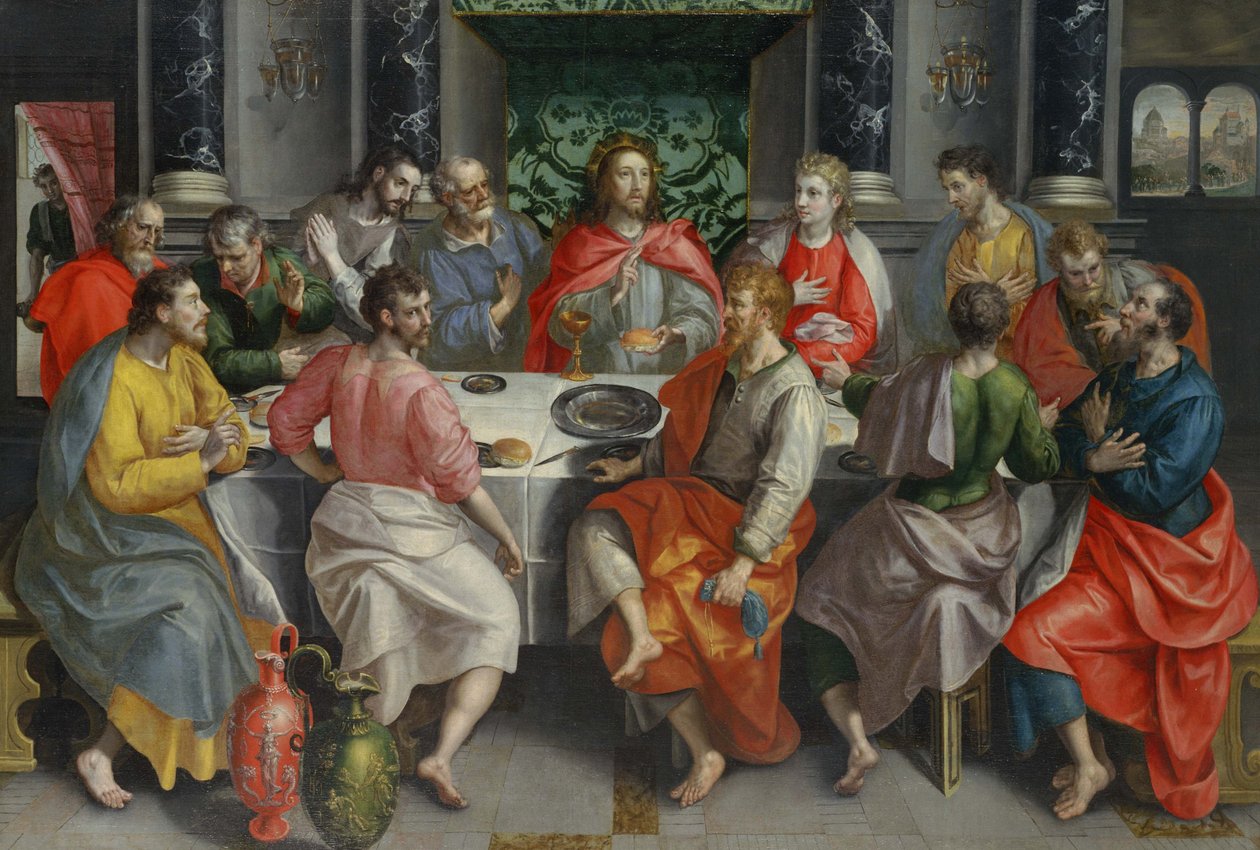 A última Ceia de Maarten de Vos