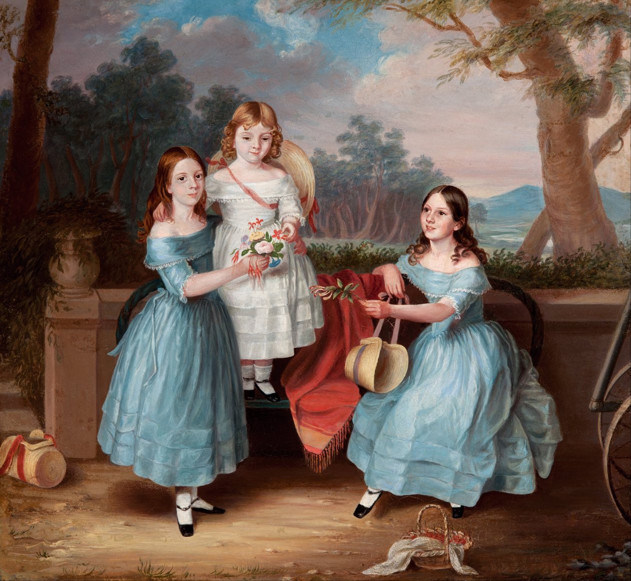 Georgina, Emily e Augusta Rose de Martha Berkeley