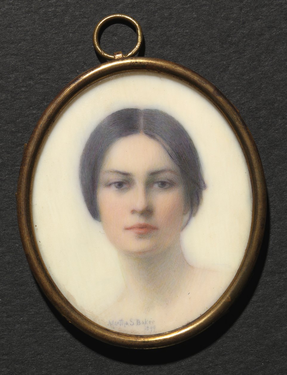 Um estudante de arte de Paris, 1899. de Martha S. Baker