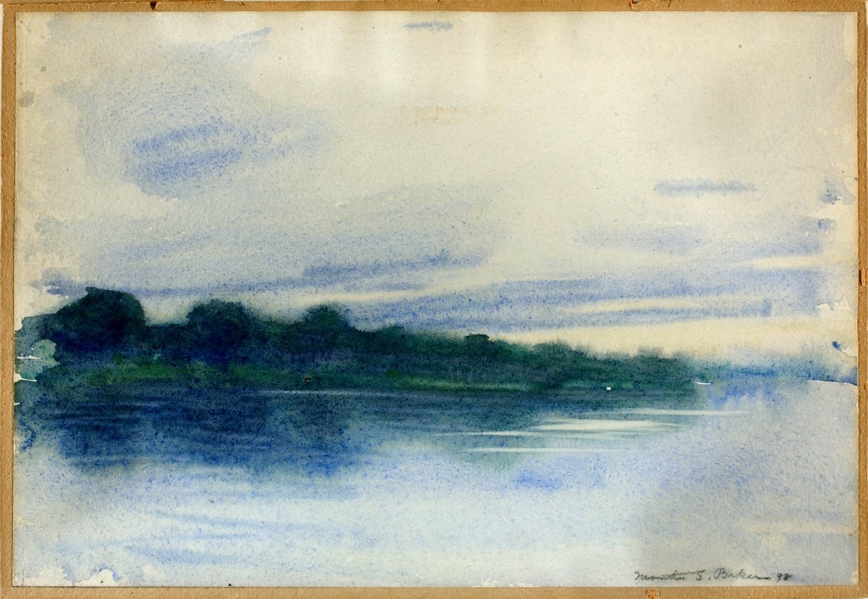 Crepúsculo n.º 2 1898 de Martha Susan Baker