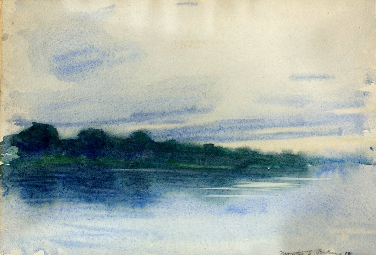 Crepúsculo nº 2 1898, 1898. de Martha Susan Baker