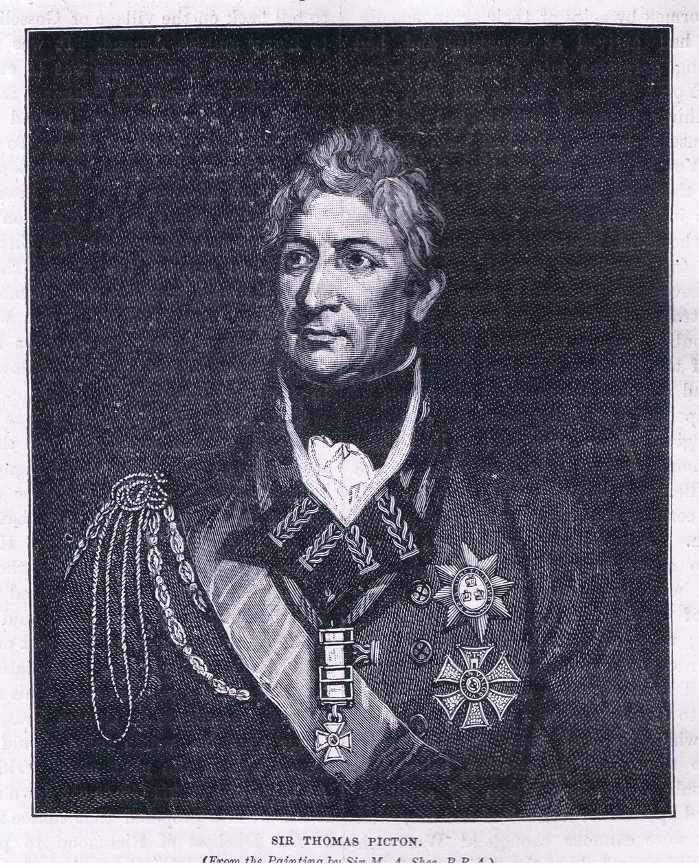 Sir Thomas Picton de Martin Archer Shee
