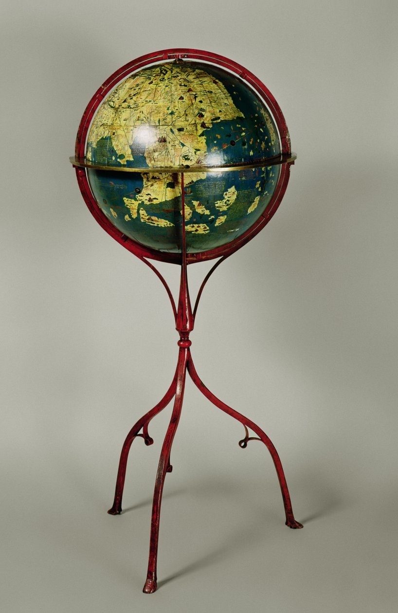 Globo Terrestre, feito em Nuremberg em 1492 (ver também 158166 e 158167) de Martin Behaim