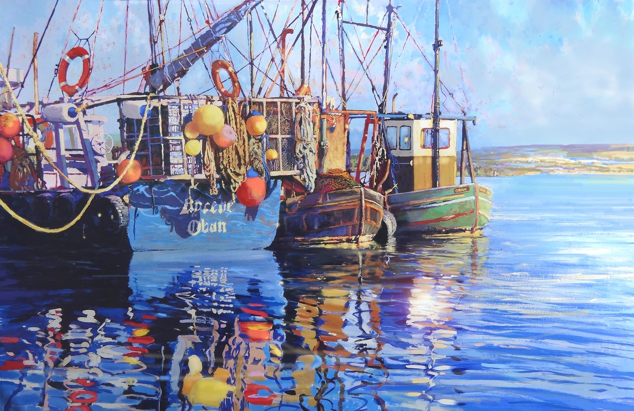 Barcos de pesca, 2001 de Martin Decent