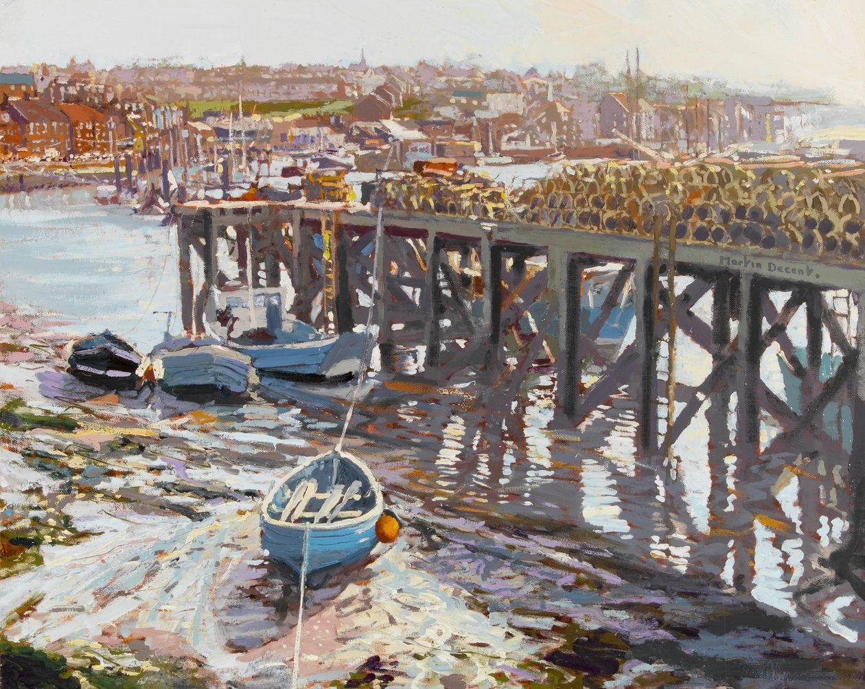 Maré baixa (Whitby, North Yorkshire) 2006 de Martin Decent