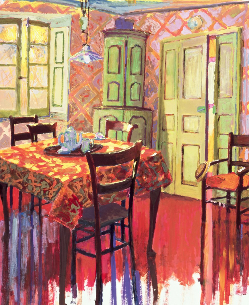 Sala de Manhã, 2000 (acrílico sobre tela) de Martin Decent