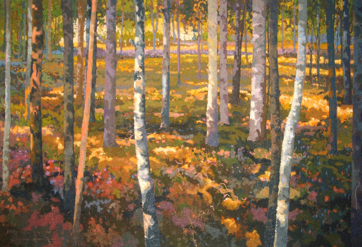 Através das árvores, 2014 de Martin Decent