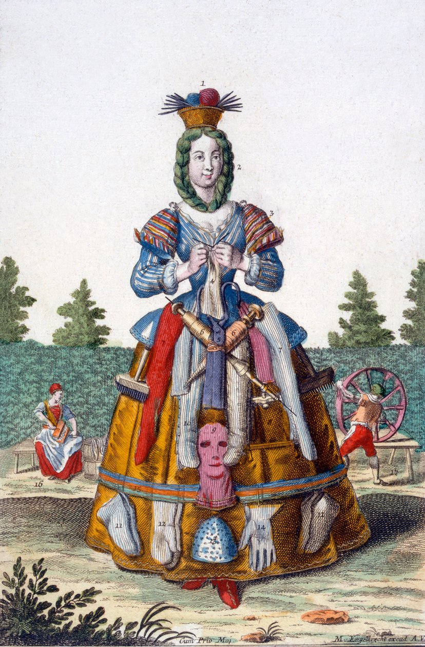 Um fabricante de bonnet de Martin Engelbrecht