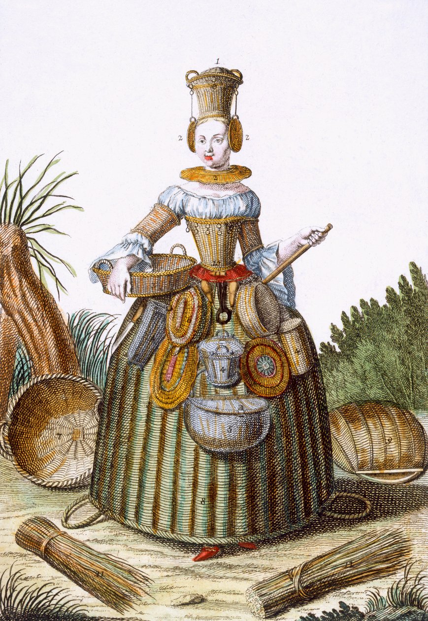 O traje do Basket Weaver de Martin Engelbrecht