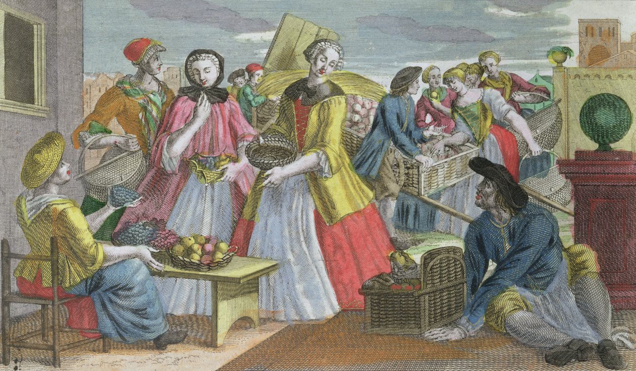 O mercado de frutas de Martin Engelbrecht