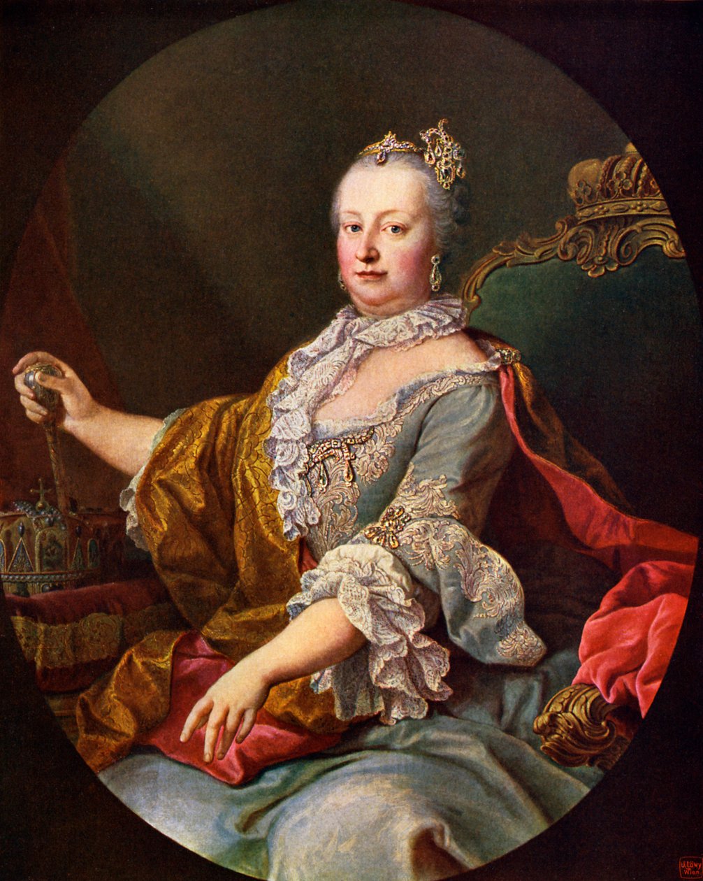 Maria Theresa (ou Theresia) - de Martin II Mytens or Meytens