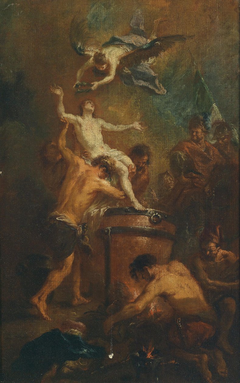 O martírio de São Vito de Martin Johann Schmidt