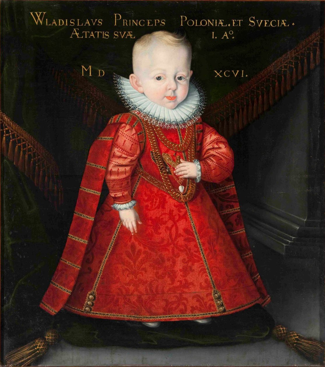 Retrato de Władysław Vasa (1595-1648), filho do rei Sigismundo III da Polônia de Martin Kober