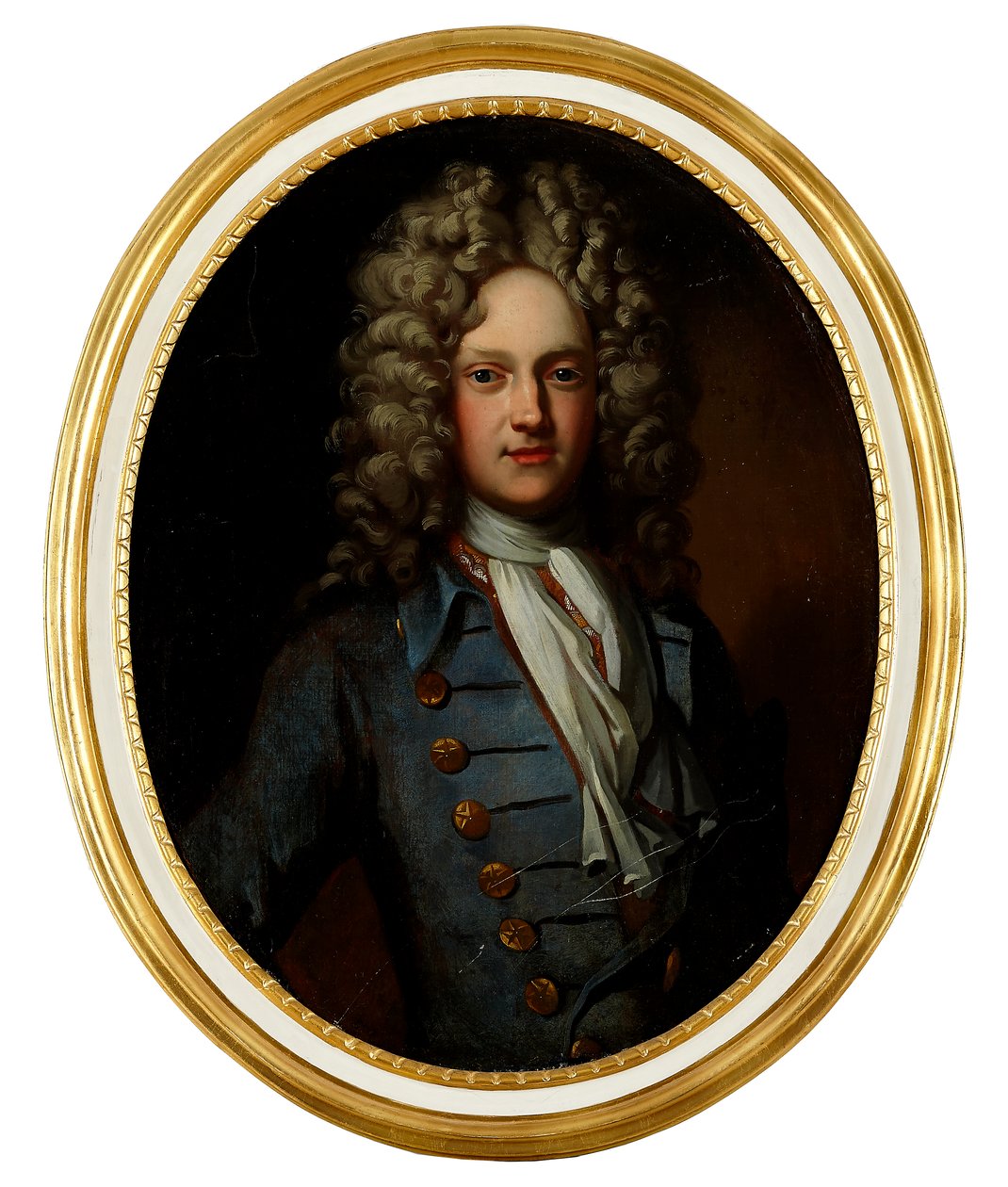Retrato retratando Bernt Johan von Gertten de Martin Mijtens